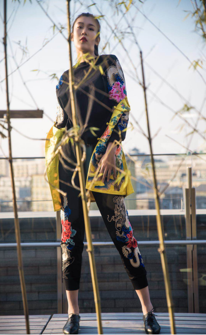 名模VIvian只身闯荡美利坚只为寻梦