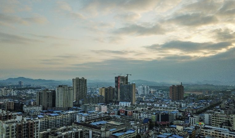 3月26日,道县县城.蒋克青摄