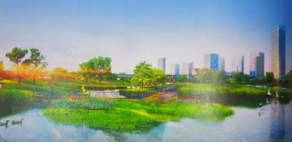 清水塘城市公园效果图1