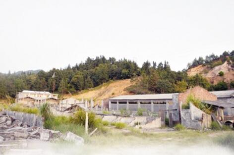 该团伙的窝点藏身在福建龙岩的一个深山中。 本报记者 甘侠义 摄