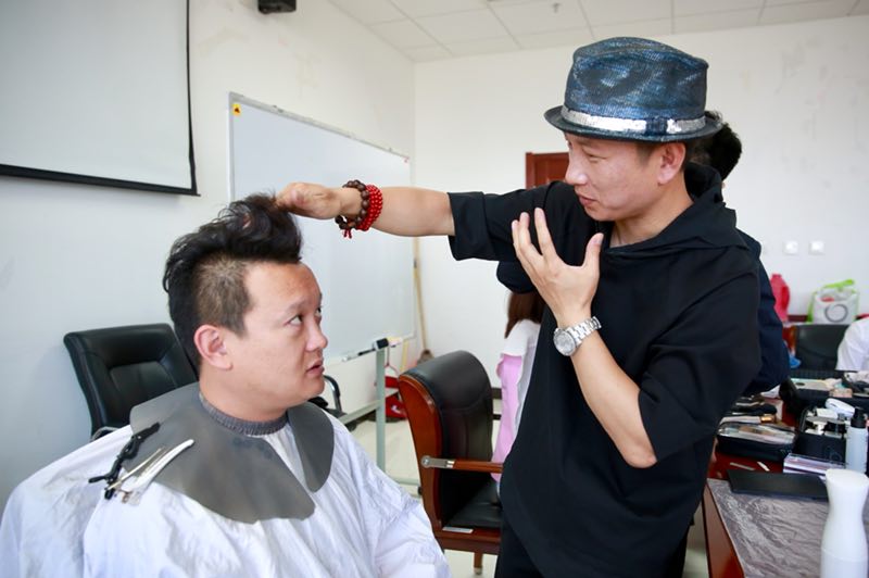 湖南广播电视台资深造型团队在宁夏广播电视台