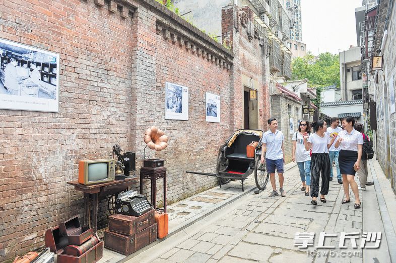 提质改造后的西园北里，老长沙味道十足。