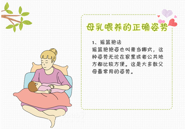 母乳喂养的正确姿势   哺乳时推荐坐姿,这也有利于母婴更好地交流.