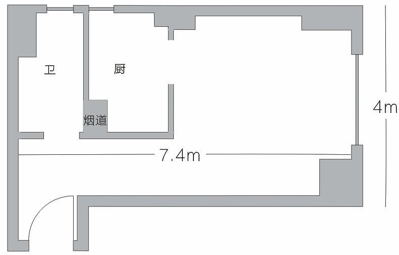 30平米的房子, 满足了我对loft的所有幻想