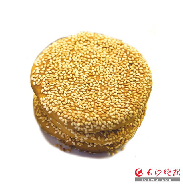 芝麻薄月饼