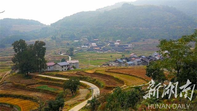 扶贫村的金秋辰溪县仙人湾瑶族乡布村掠影