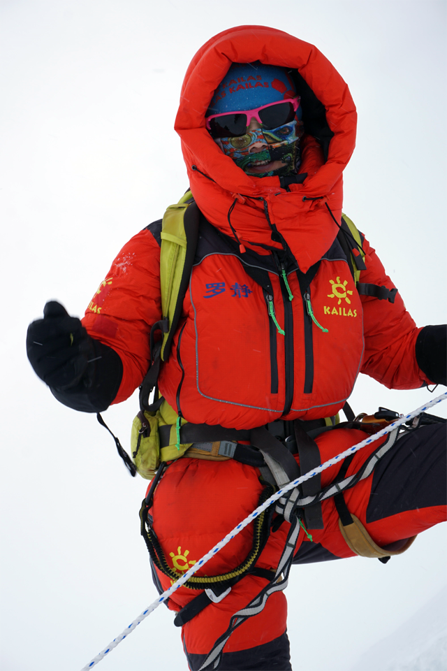 中国女登山家罗静:要么荣耀归来,要么永远回不来