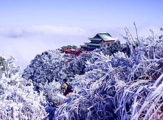 莽山被称为全国最南端可以赏雪的地方.