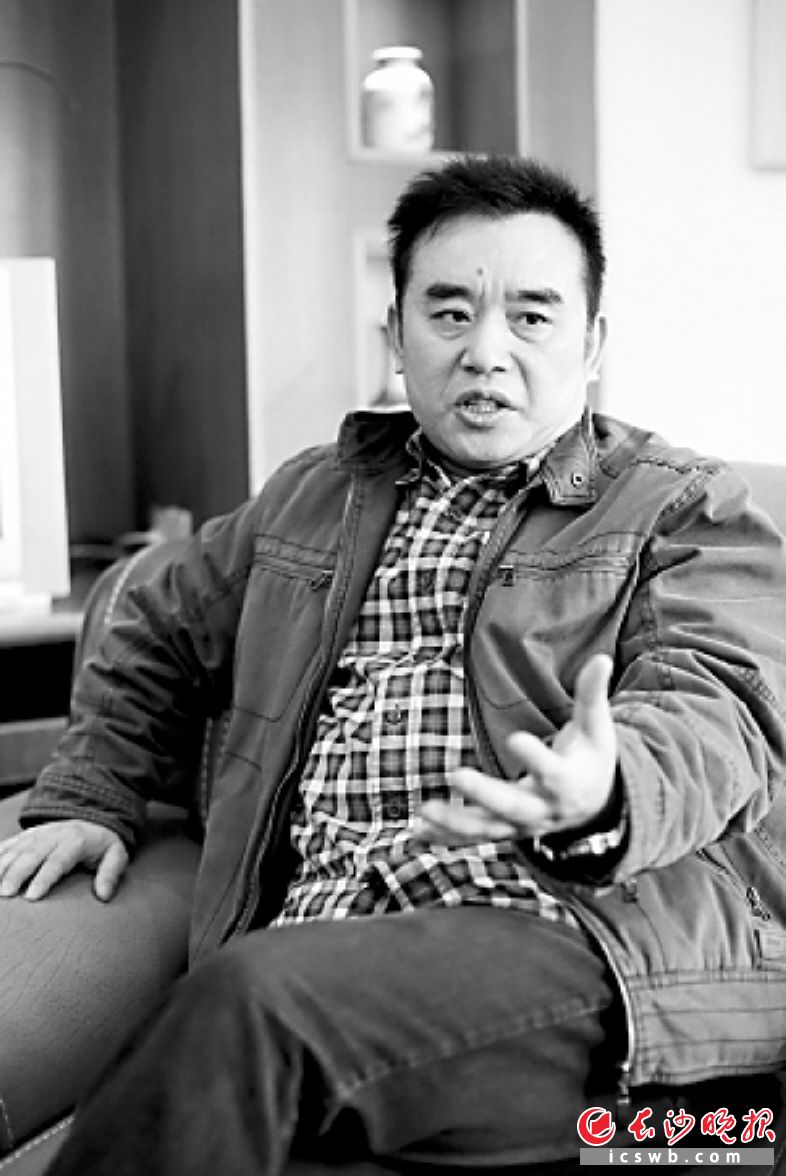 王跃文谈《大清相国》的创作。本版图片均为受访者提供