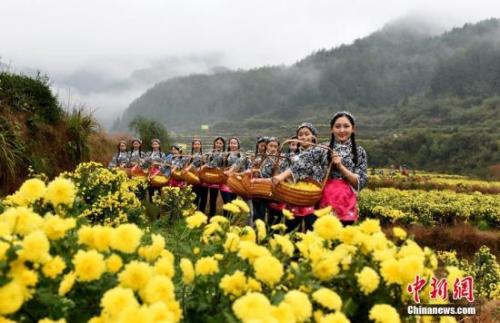 “最中国美乡村”江西省婺源县。胡敦煌 摄