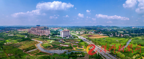 云龙示范区政府。（谢夏姣摄）