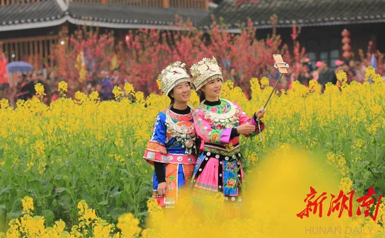 绥宁县油菜花节激发乡村振兴新动力