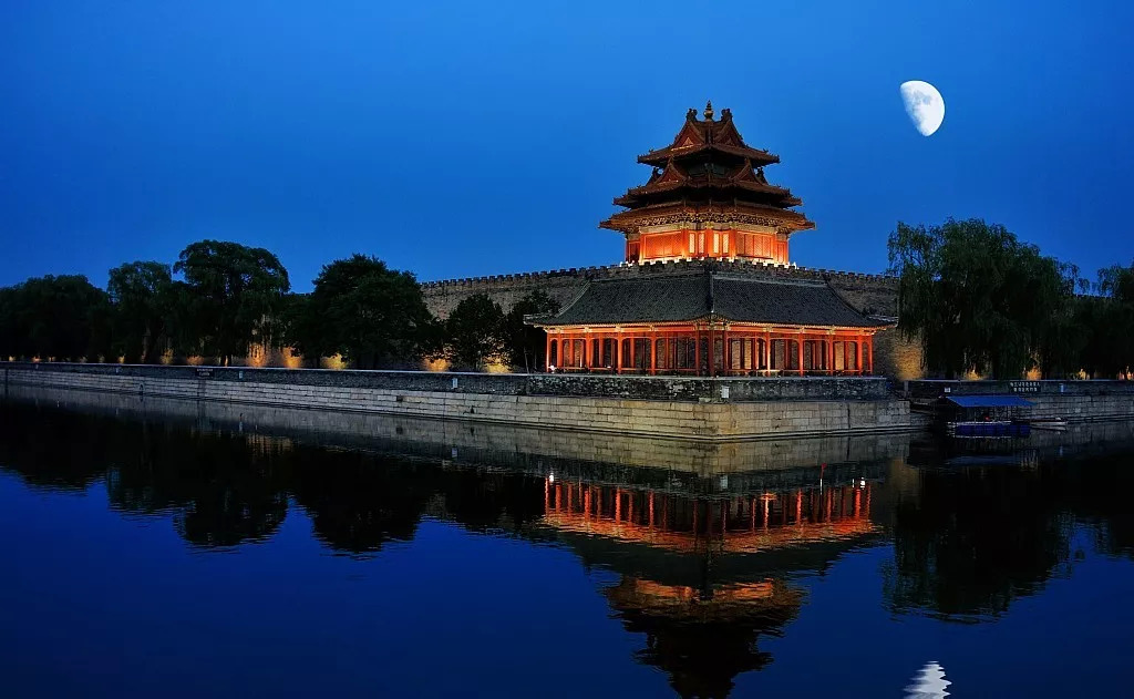 故宫夜色