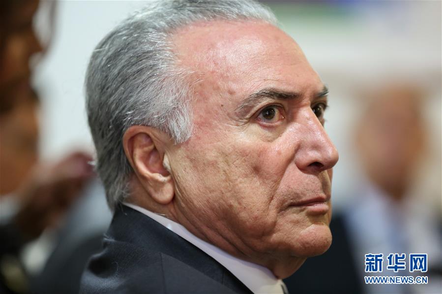 （国际）（1）巴西前总统特梅尔因涉嫌贪腐被捕