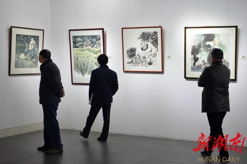 湖湘书画家作品邀请展在长沙开展 - 艺术 - 新湖南