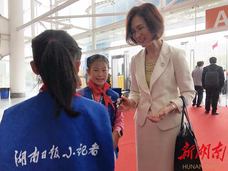 湖南日报小记者走进2019年“中国航天日”活动启动仪式 新湖南www.hunanabc.com