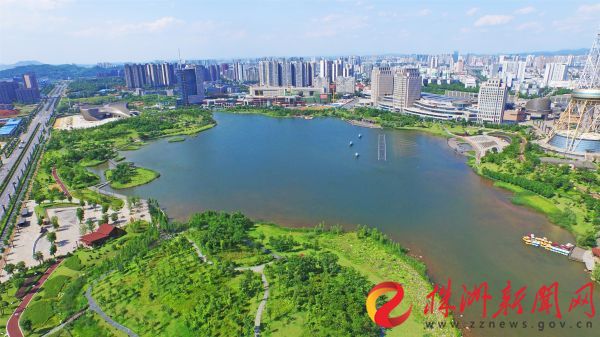 航拍神农湖 株洲日报社全媒体记者 谭浩瀚 摄 (2)