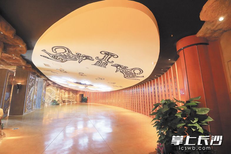 《九州神韵》内部场景。长沙方特供图