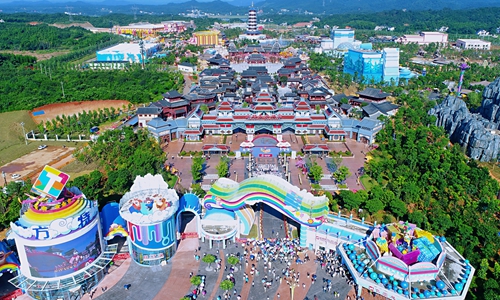 长沙方特东方神画乐园开园