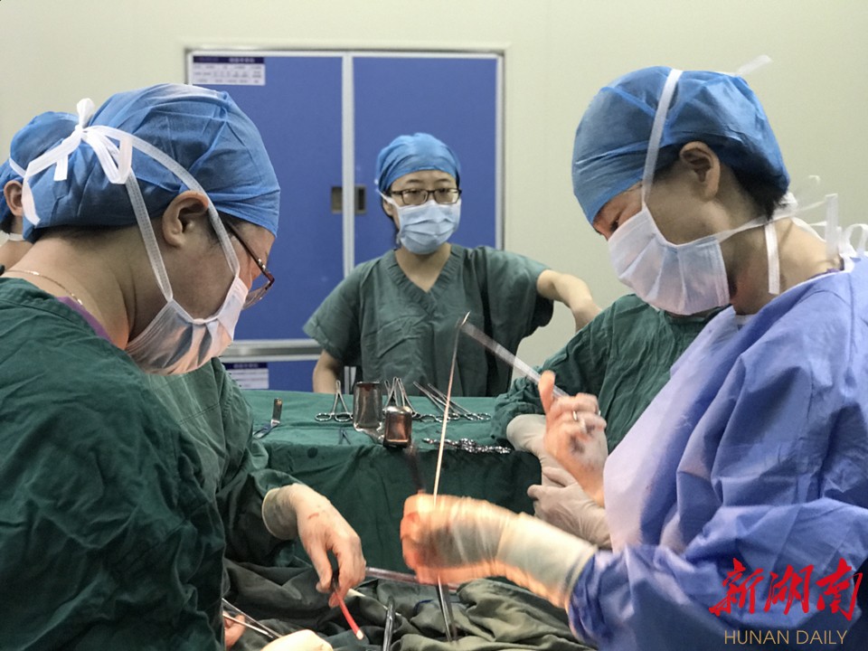 医护人员十分专心