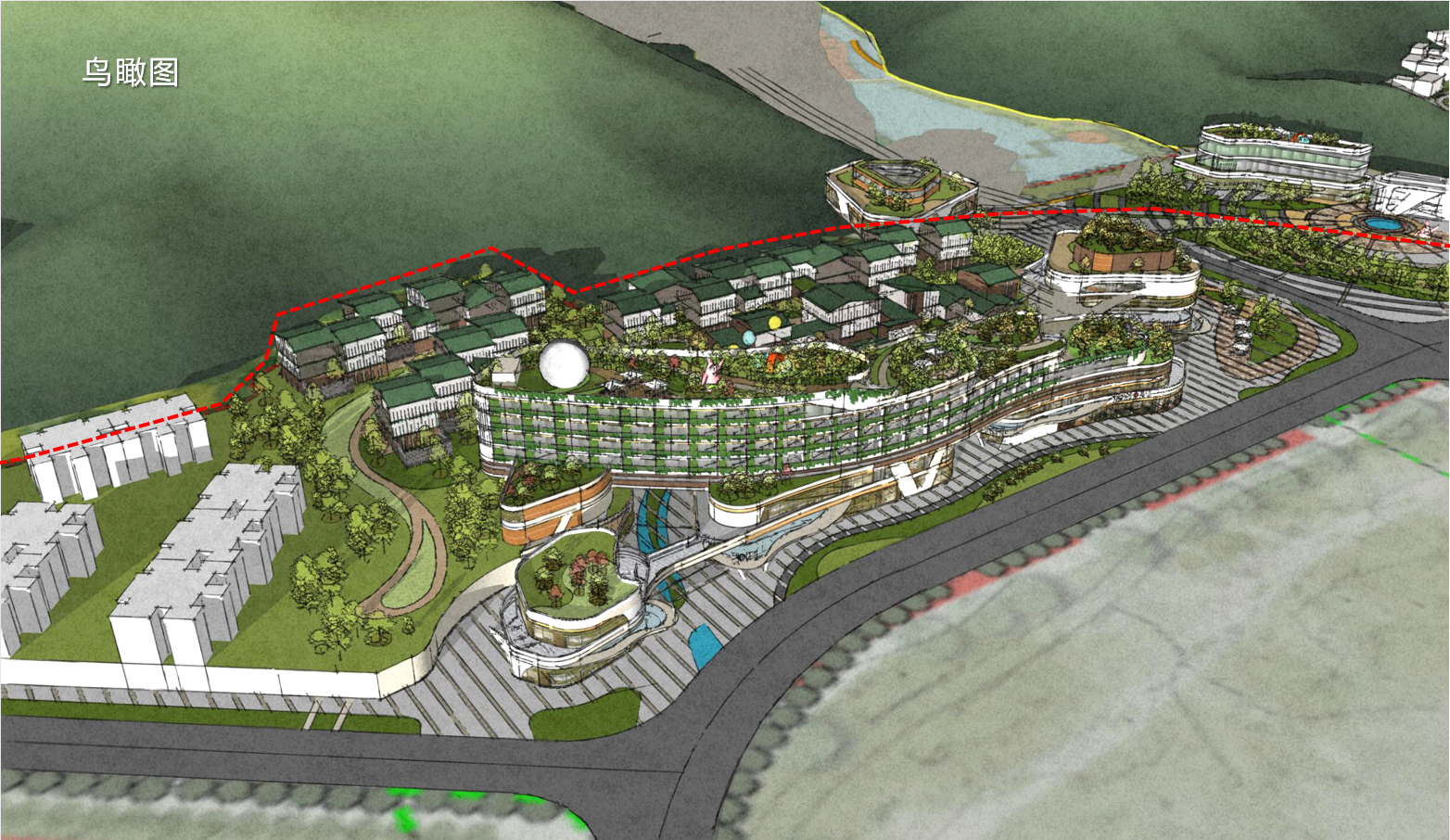 L06-D28规划设计效果图。图片均由长沙晚报通讯员 李舜琛 提供