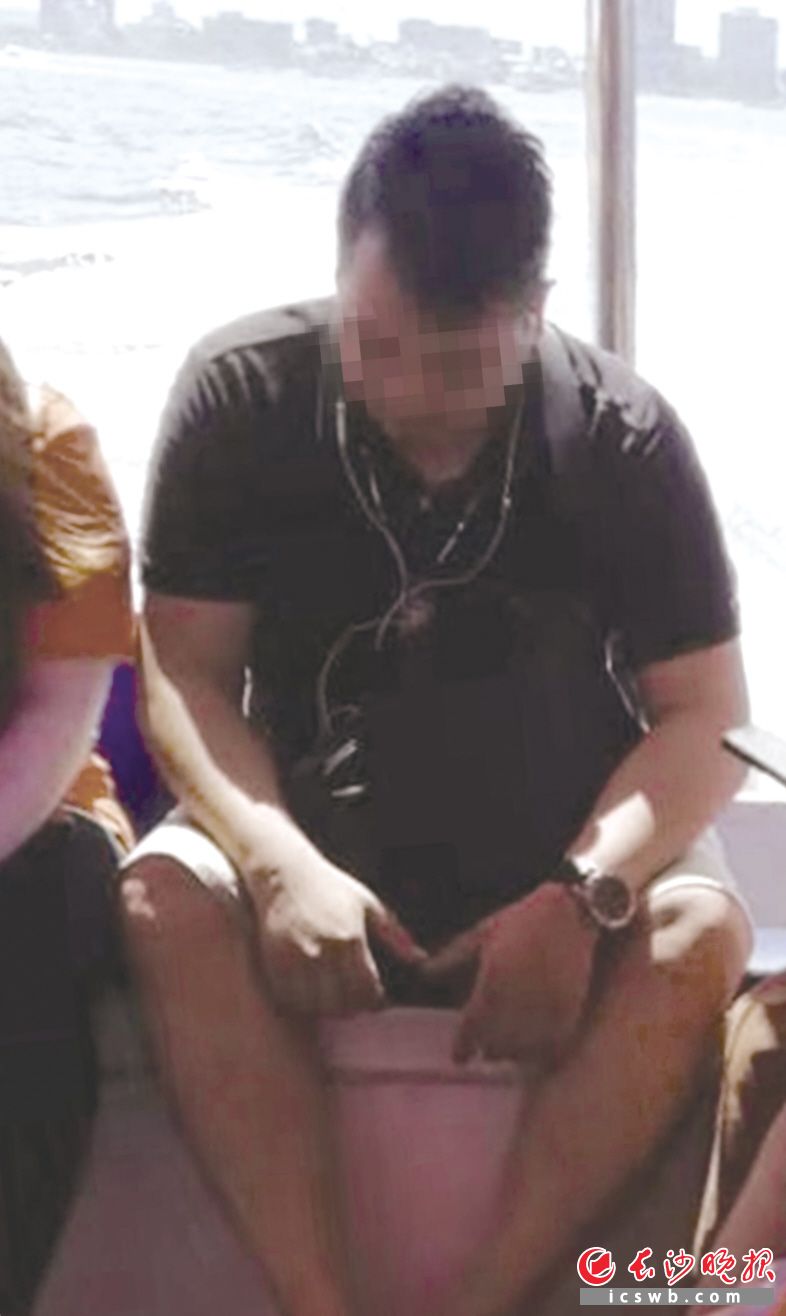 涉事导游杨耀。受访者供图