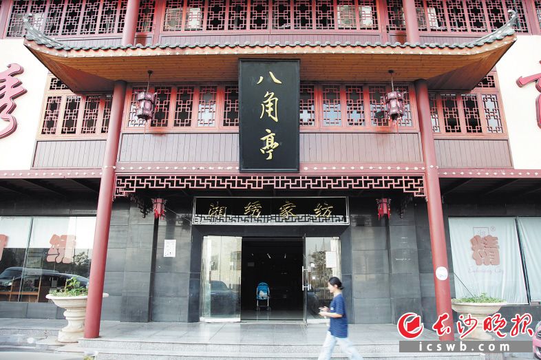  绣城极具湖湘文化的特色景观。小刘军 摄