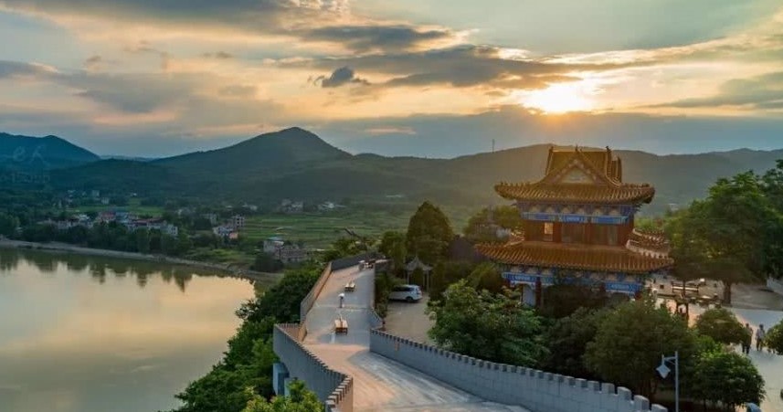 《永州"新景》之沉香寺风光 永州 新湖南