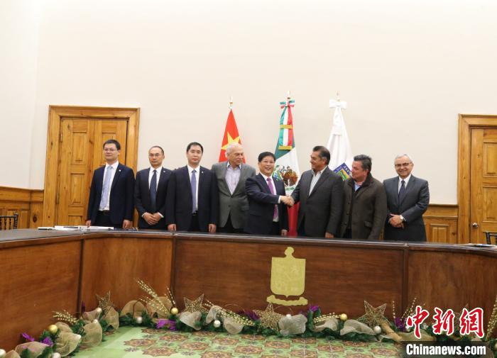 中国高端轨道交通装备产品将首次服务墨西哥。中车株机