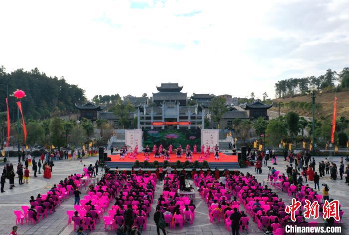 第十届周敦颐国际理学文化旅游节开幕。 本文图均为 中新网 图