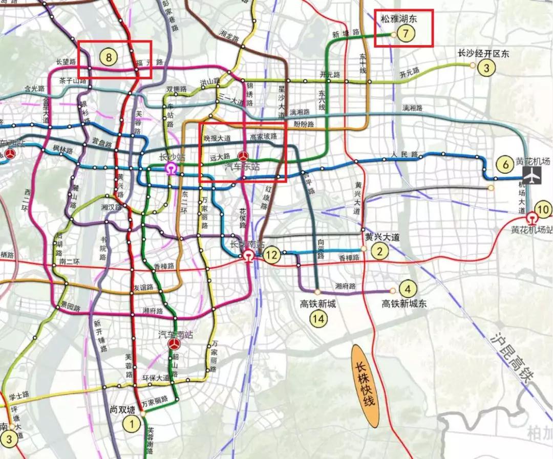 好消息!长沙地铁10号线走向进一步明确