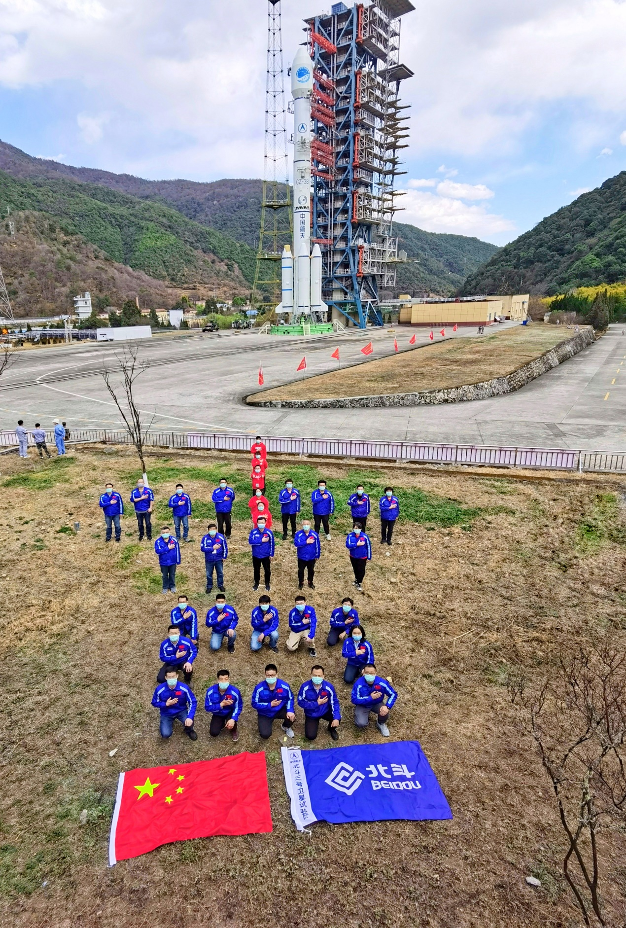 疫情下的又一次成功航天发射 北斗全球组网仅有一步之遥 新湖南www.hunanabc.com