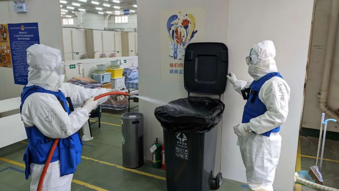 图片新闻丨湖北消防抗击疫情一线剪影