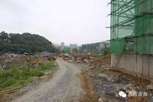 雅溪片区路网已基本形成