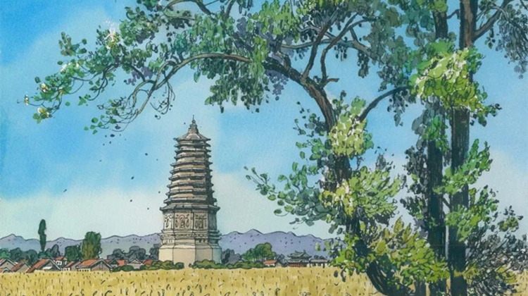 手绘契丹故地，一个插画师的东北寻辽