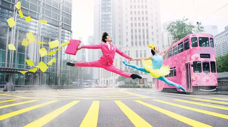 “香港芭蕾舞团”又出40周年海报，这一回真火了