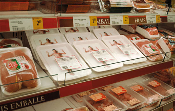 超市卖人肉图片