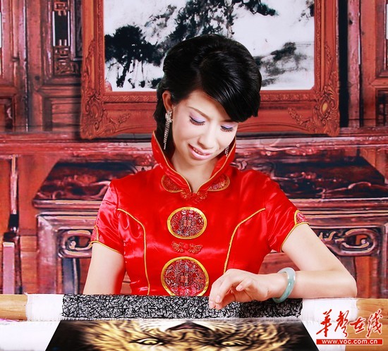 江再红:希望湘绣飞入寻常百姓家