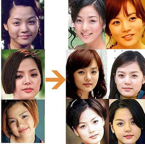 韩国当红女星整容秘闻大曝光(组图)