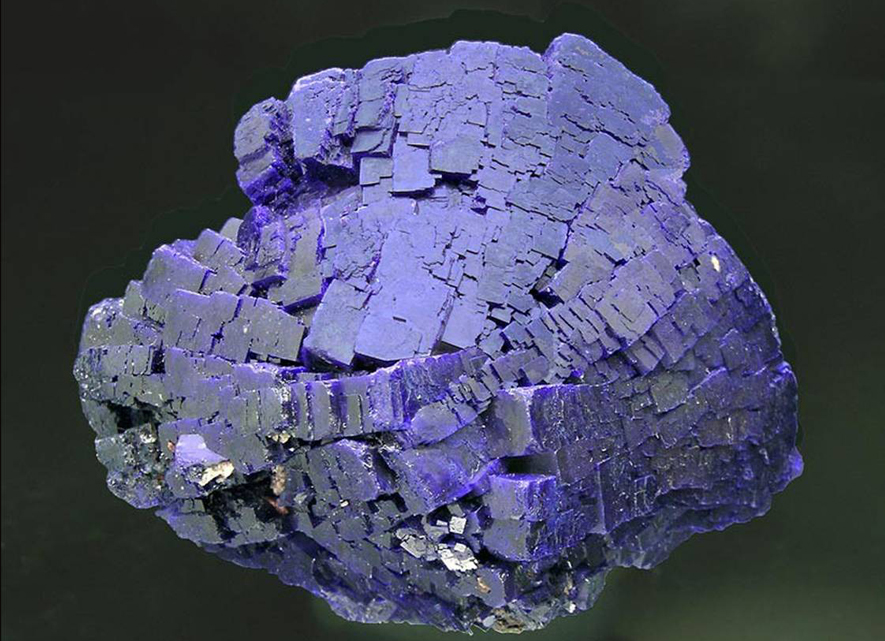 蓝铜矿 - 精品展示 - 矿物宝石博览会 - 华声在线专题