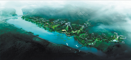 浏阳蕉溪国际溪湖慢城规划出炉投资20亿建城
