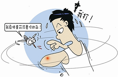 专治蚊叮虫咬的医生今年也被蚊子"骚扰"得不行.