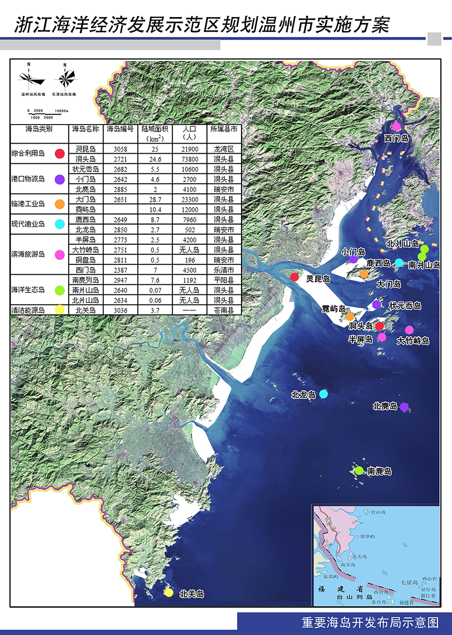 温州市海洋经济实施规划图