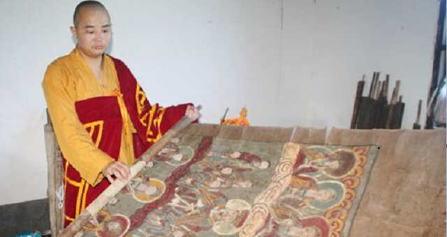 新化深山古寺珍藏明代佛物