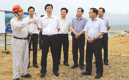 副省长蔡振红深入永州市检查安全生产等工作