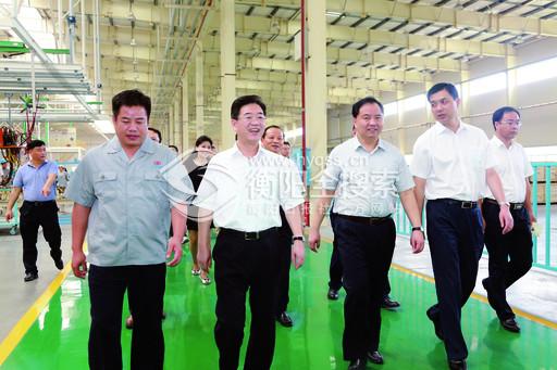 陈肇雄莅衡考察调研盛赞:衡阳的发展生机勃勃