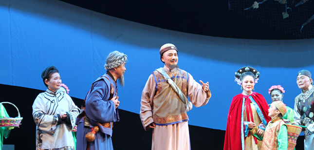 大型历史湘剧《烧车御史》在娄首演