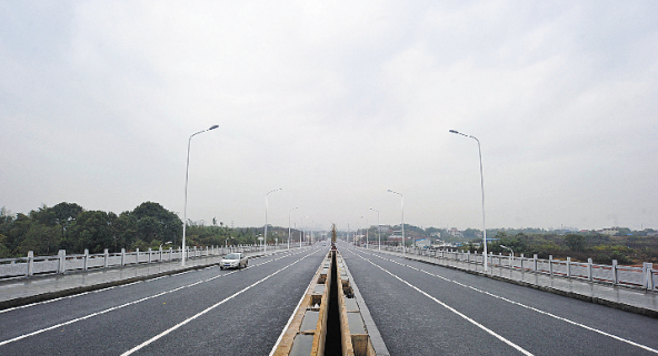 株洲向阳北路荷塘全段通车 明年可串起新华西路与云龙大道