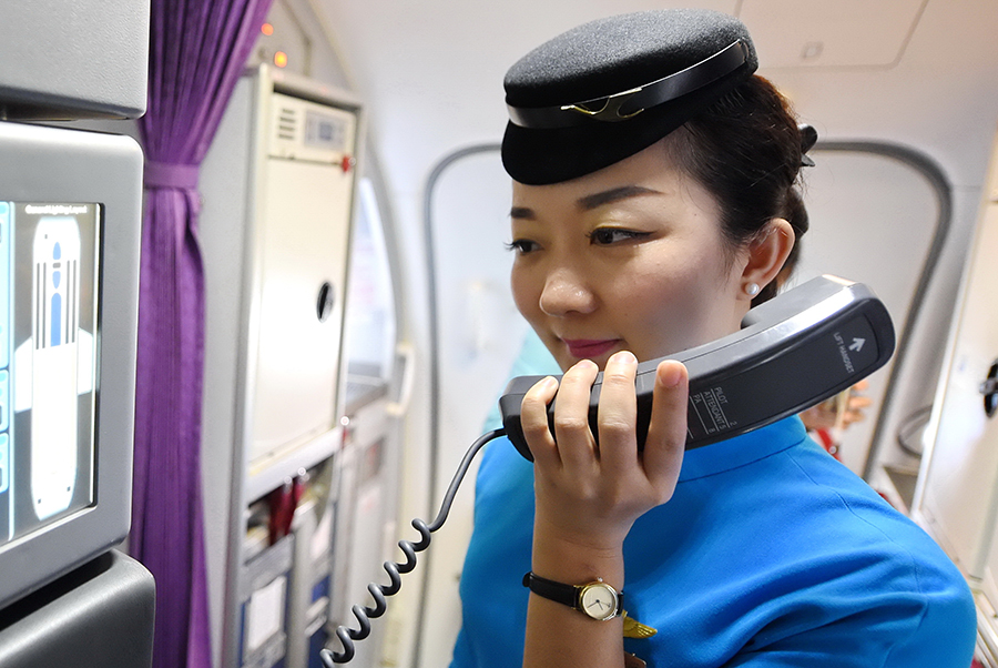 空中乘务员春运里的一天