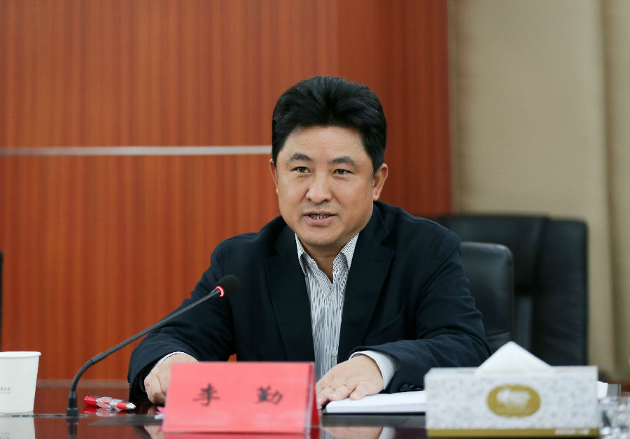 李勤主任会见中国国际经济技术合作促进会理事长杨春光考察团一行